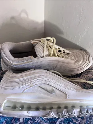 Nike Off-White/Cream Air Max 97 Sneakers thumbnail 5