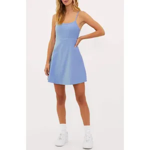 Beach Riot SEASHORE TWO TONE RIB Women's Raelyn Dress, US M thumbnail 2