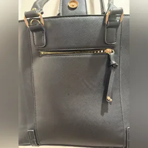 Madison West Elegant Black Tote Bag‎ thumbnail 2