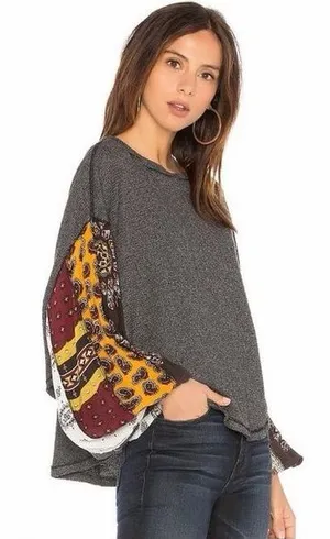 We The Free Blossom Thermal Top Size XS Oversized thumbnail 1