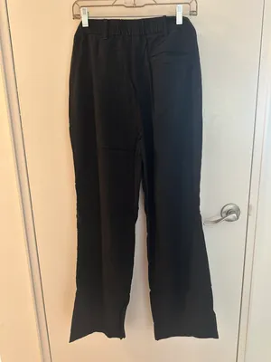 Old Navy Black Linen Pants thumbnail 2