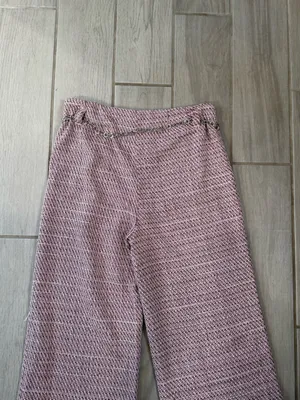 Hunter & Brown Premium Wide-Leg Pants – Size L Mauve thumbnail 9