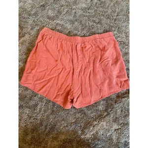 ANRABESS Linen Rayon Blend High Waisted Casual Summer Shorts Lounge Coral Beach thumbnail 3