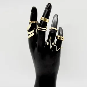 Gold Stacking Ring Set thumbnail 5