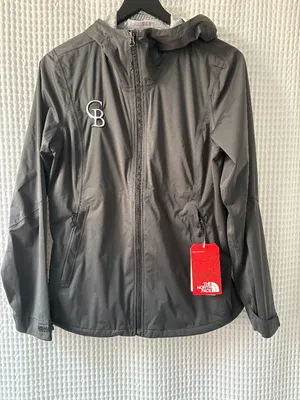 The North Face All-Weather DryVent stretch asphalt gray women's rain jacket MED thumbnail 1