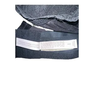 Auden Black Lace‎ Unlined Comfort Wire Balconette Bra, 44D thumbnail 6