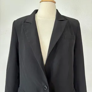 Vince Camuto Classic Solid Black Blazer thumbnail 7