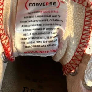 Converse All Stars Red Size Men’s 4. Women’s 6 thumbnail 7