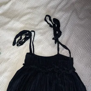 Free People Free Flowing Black Dress thumbnail 3
