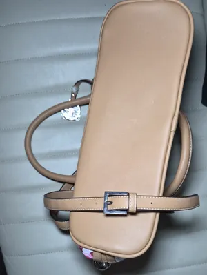 Giani Bernini Floral Logo Bag Purse Satchel in Tan and Pink Shoukder Crossbody thumbnail 5