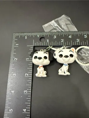 FUNKO Pocket POP Pongo & Perdita Disney’s 101 Dalmatians Dog Keychain thumbnail 6