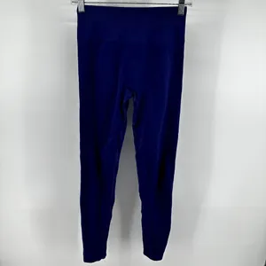 Alphalete Amplify Leggings Seamless Compression High Waist Gym Sapphire Medium thumbnail 6