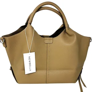 NWT ~ Newbella Large Pebbled Vegan Leather Finish Shelly Tote & Matching Pouch thumbnail 6