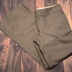 Banana Republic wide bottom gray slacks thumbnail 1