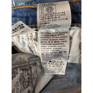 Levi’s 501 SZ W28 Jean Shorts Distressed Frayed Hem Button-Fly Hi-Rise Pockets thumbnail 7