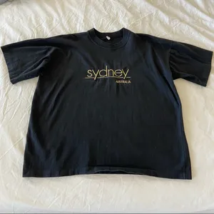 Vintage Sydney Australia tee Black Size L thumbnail 4