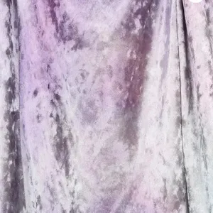 NWT Lulus Whatever Forever Tie Dye Crushed Velvet Bodycon Dress Lavender Size M thumbnail 4