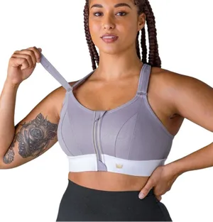NEW Shefit Lavender Victorious Ultimate Sports Bra size 4 Luxe thumbnail 4