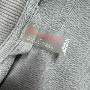 Free People Movement Oversized 1/4 Zip Pullover Women’s Large Beige Sweatshirt thumbnail 4
