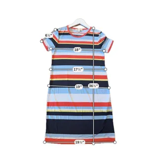 Michael Michael Kors striped crewneck tshirt dress M thumbnail 7