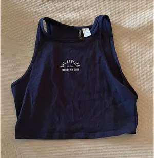 Navy H&M Tank Top thumbnail 1