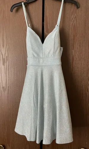 Homecoming Dress Silver thumbnail 1
