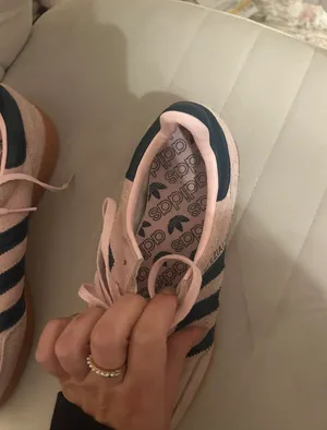 Adidas Pink & Navy Handball Spezial Shoes thumbnail 4