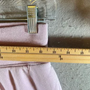 1014‎ | Nike High Waisted Logo Fleece Jogger Sweatpants Lavender Womens XS thumbnail 3