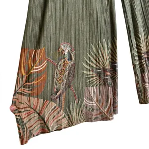 Farm Rio x Anthropologie Guadeloupe Wide Legs Pants Small thumbnail 4
