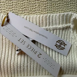 NEW House of Harlow Women’s 1960 Cream Knit Top S thumbnail 7