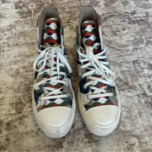 Converse Chuck Taylor All Star Lift Platform Hi Twisted Classics Obsidian Sz 8.5 thumbnail 2