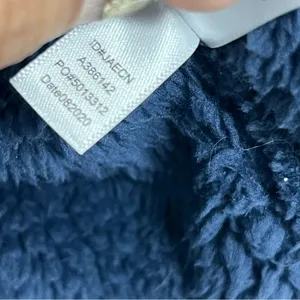 Koolaburra by Ugg Plush hooded Cardigan Size S Blue Oversized Open Front Pockets thumbnail 10