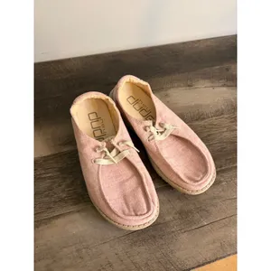 Hey Dude Wendy Pumice Mica Pink Slip On Loafers Womens 6 Casual Shoes thumbnail 2