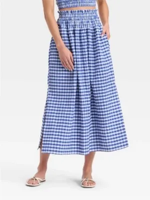 Universal Threads blue gingham set thumbnail 2