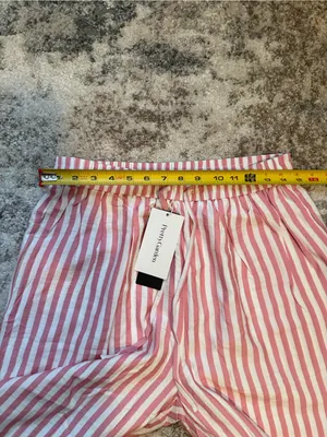 PRETTYGARDEN Women's Pink & White Stripe Pajama Pants - Brand: Unknown thumbnail 4