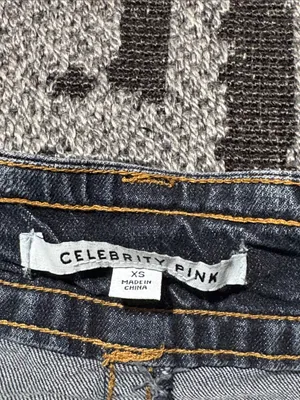 Celebrity Pink Jean Skirt - Size Junior XS thumbnail 5