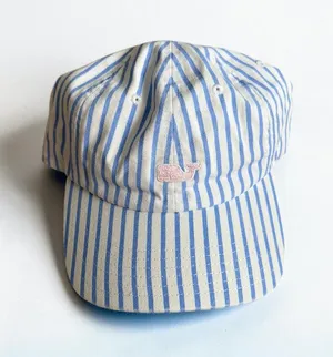 VINEYARD VINES Women’s Blue Striped Hat Cap thumbnail 1