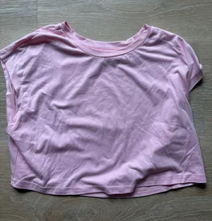 Pink Shein Cropped Shirt thumbnail 1