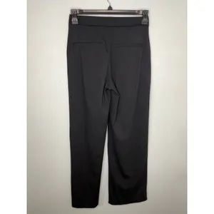 Halara Flex High Waisted Work Pants Women's Size Small Black Pleated Stretch thumbnail 3