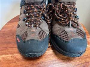 GDefy hiking shoes Brown and Orange Athletic comfort wear Shoes thumbnail 9
