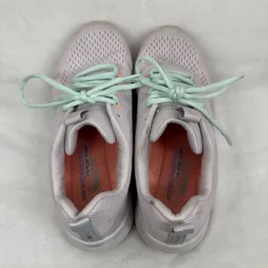 Skechers DLux Fitness Lavender Mint Relaxed Fit Running Shoes 149835 LVMT Sz‎ 9 thumbnail 7