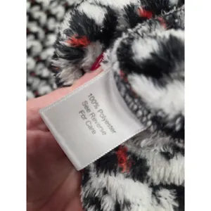 Vera Bradley Scottie Schnauzer DOG Hooded Plush Robe Tie Closure 2 Pockets S/M thumbnail 4