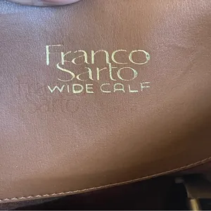 Franco Sarto Women's L-Daya Wide Calf Brown Leather Over the knee Boots Sz 8 thumbnail 4