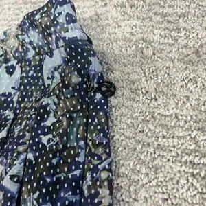 Lululemon City Skort Womens 8 Blue Green Floral Zip Pockets Tennis Pickleball thumbnail 3