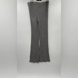 J.Crew Spring Street ribbed featherweight cashmere flare pant thumbnail 8