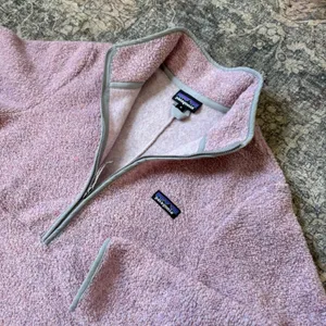 Patagonia Women's Reclaimed Fleece Pullover Quarter-Zip Hazy Purple Women M thumbnail 2