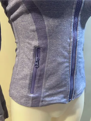 lululemon athletica Heather Lavender Full-Zip Jacket thumbnail 5
