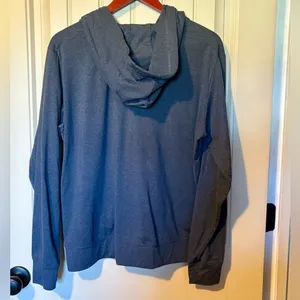 Peloton Blue Dreamblend Relaxed Full Zip Hoodie Sweathshirt thumbnail 8