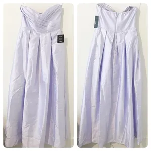 Lulu's Princess Moment Lilac Strapless Maxi Dress Size Medium M NWT thumbnail 3