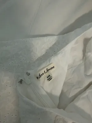 For Love & Lemons White Puff Sleeve Mini Dress thumbnail 4